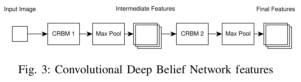 Convolutional Deep Belief Network features