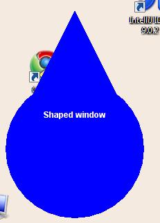 Java 7 : Shaped Windows